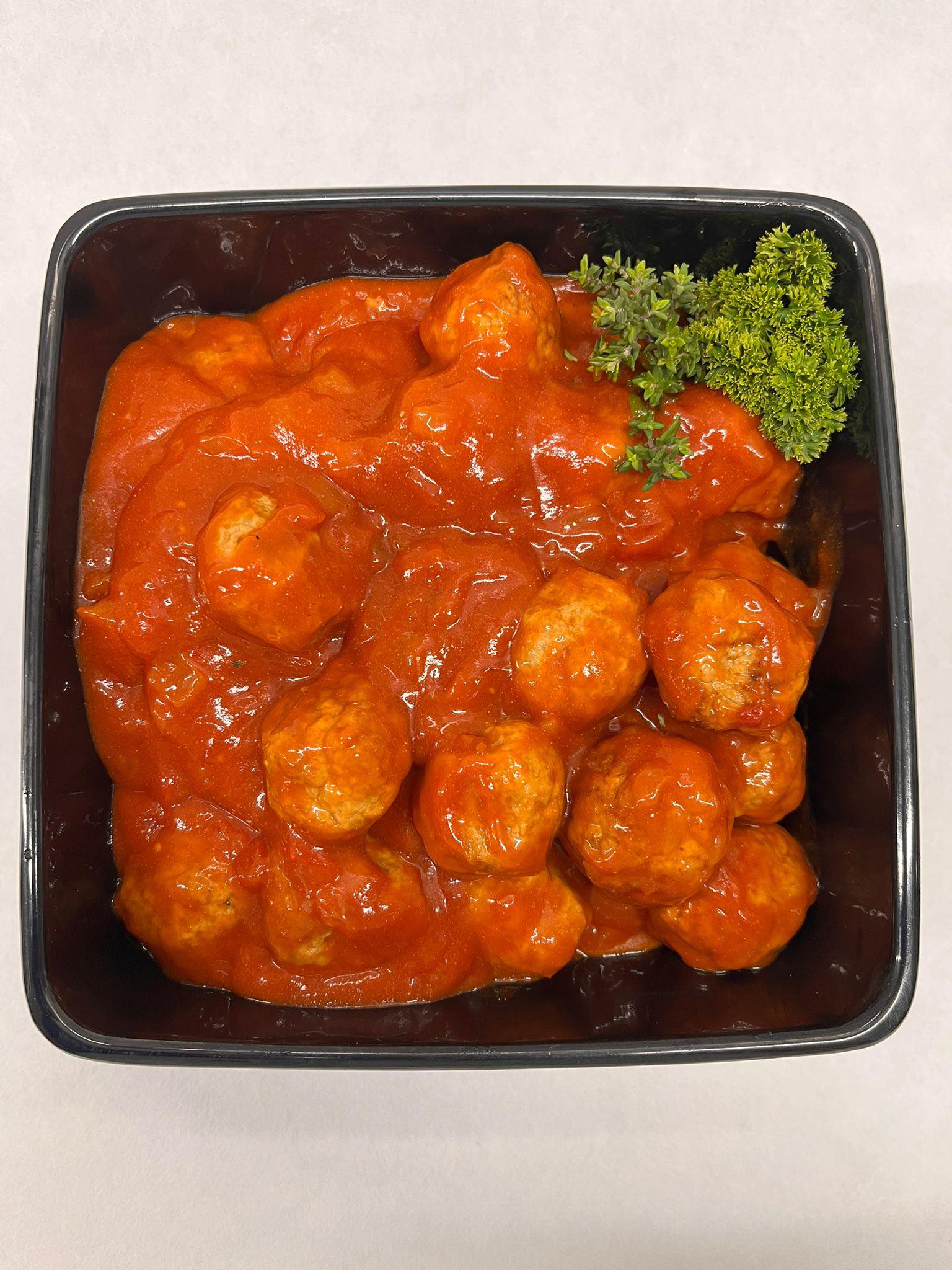 Balletjes in tomatensaus