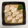 Kipfilet peperroomsaus
