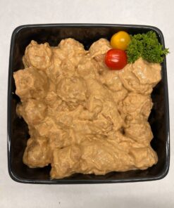 Kippenballetjes in zweedse saus